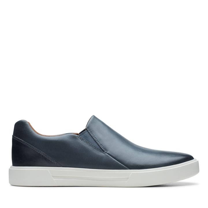 Clarks Un Costa Step - Dark Blue Leather - Mens 13
