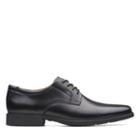 Clarks Tildenplain Ii - Black Leather - Mens 9