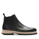 Clarks Lorwin Mid - Black Leather - Mens 11