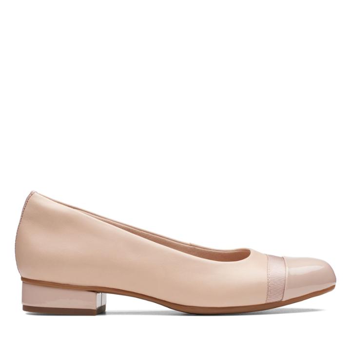 Clarks Juliet Monte - Blush Leather - Womens 6.5