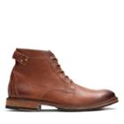 Clarks Clarkdale Bud - Dark Tan Leather - Mens 11.5