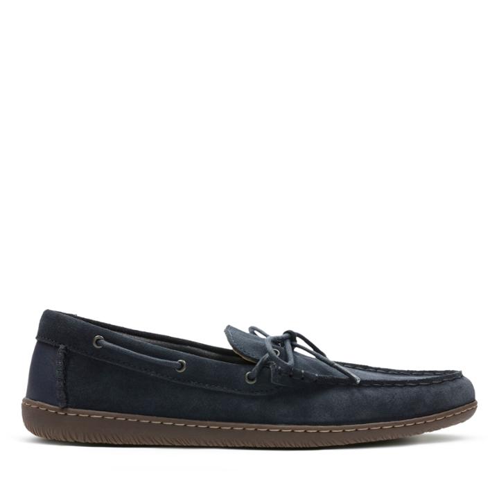 Clarks Saltash Edge - Navy Suede - Mens 9