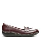 Clarks Ashland Bubble - Burgundy Leather - Womens 5