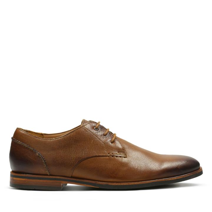 Clarks Broyd Walk - Tan Leather - Mens 9.5