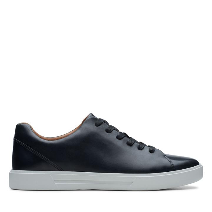 Clarks Un Costa Lace - Black Leather - Mens 9.5