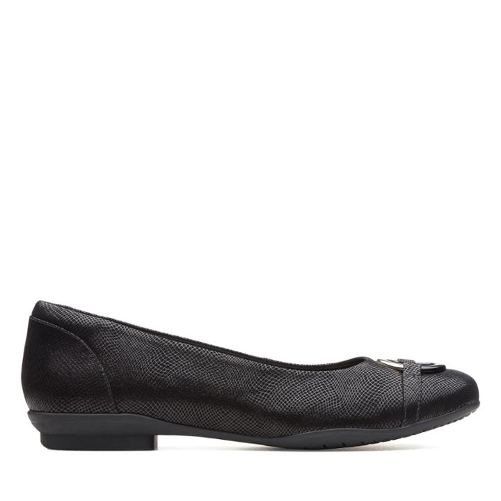 Clarks Neenah Vine - Black Interest - Womens 7.5