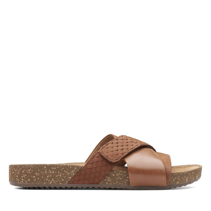 Clarks Rosilla Derby - Dark Tan Combination - Womens 6