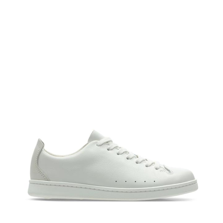 Clarks Nate Lace - White Leather - Childrens 2