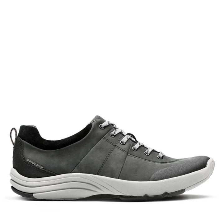 Clarks Wave Andes - Black Nubuck - Womens 7