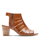 Clarks Deloria Ivy - Tan Leather - Womens 8