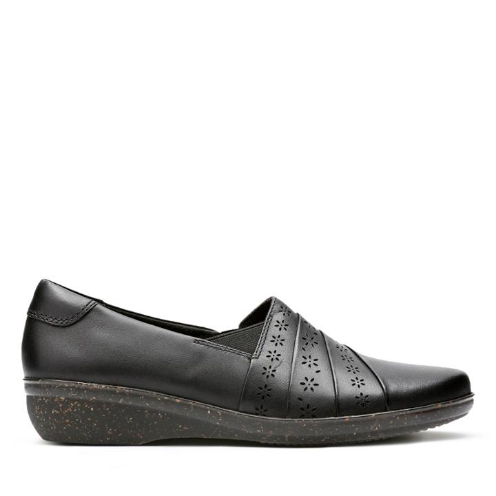 Clarks Everlay Uma - Black - Womens 6
