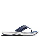 Clarks Breeze Sea - Navy Synthetic - Womens 7