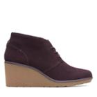 Clarks Hazen Charm - Aubergine - Womens 9.5