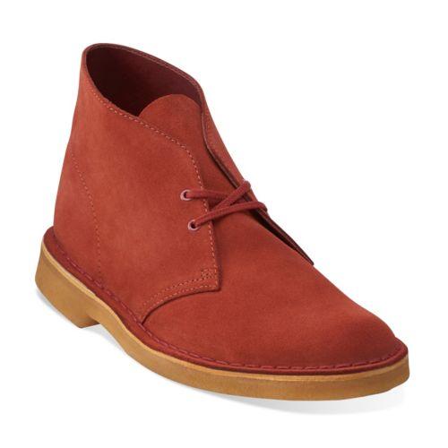 Originals Desert Boot In Rust Suede