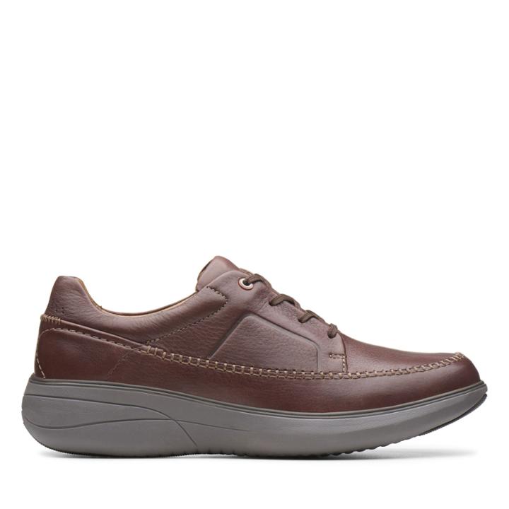 Clarks Un Rise Lace - Mahogany - Mens 10.5