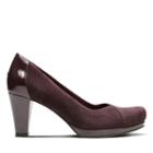 Clarks Chorus Carol - Aubergine - Womens 9