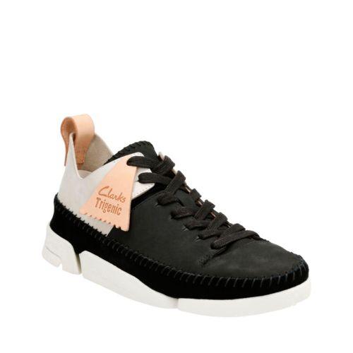 Clarks Trigenic Flex. In Black Combi Nubuck