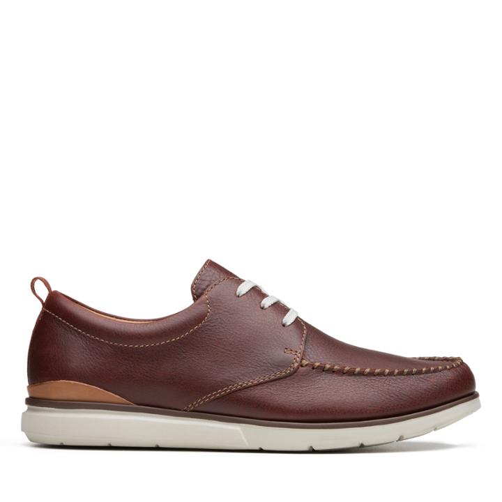 Clarks Edgewood Mix - Mahogany Leather - Mens 7
