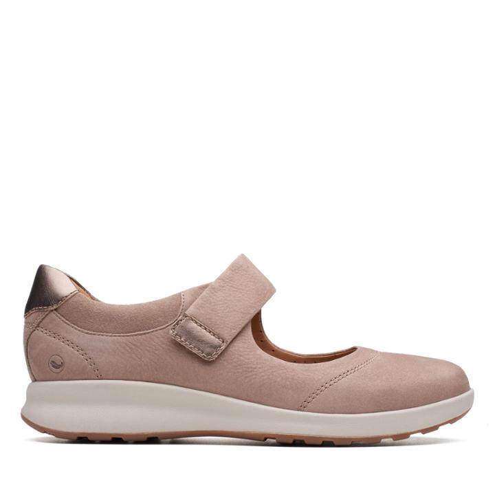 Clarks Un Adorn Strap - Pebble - Womens 10