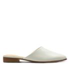 Clarks Pure Blush - White Leather - Womens 9