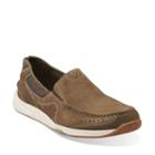 Clarks Allston Free In Olive Nubuck
