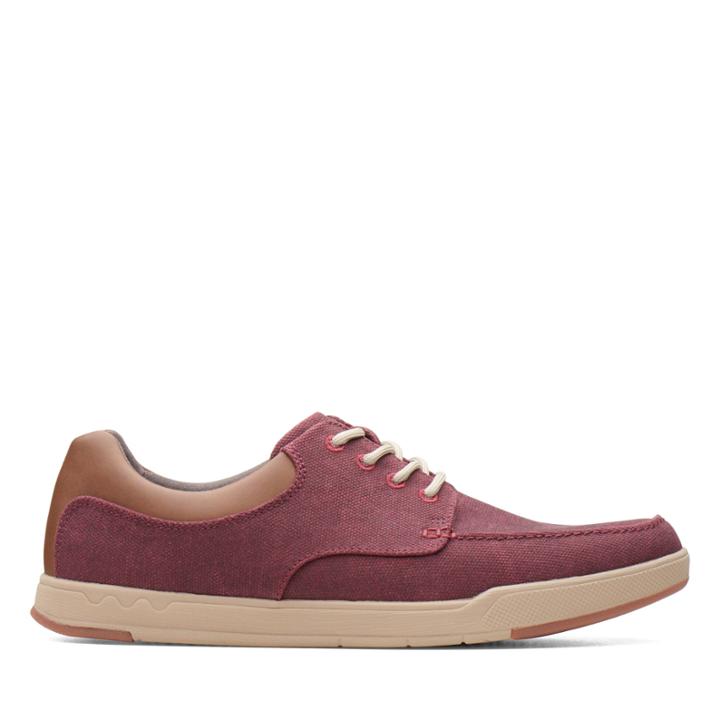 Clarks Step Isle Lace - Burgundy - Mens 10.5