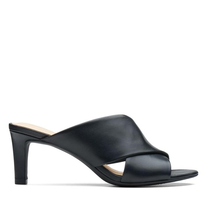 Clarks Laureti Claire - Black Leather - Womens 12