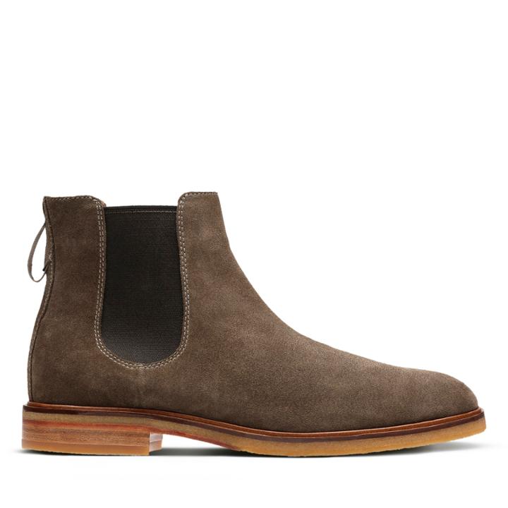Clarks Clarkdale Gobi - Olive Suede - Mens 7