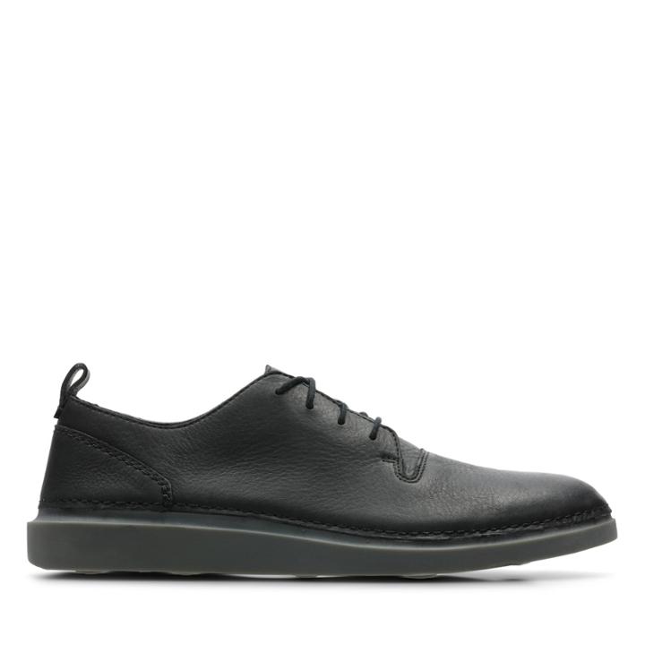 Clarks Hale Lace - Black Leather - Mens 11.5