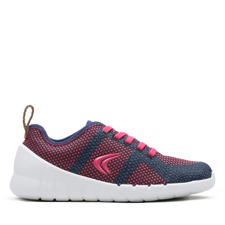 Clarks Sprint Flux - Navy/raspberry - Childrens 1.5