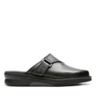 Clarks Patty Nell - Black Leather - Womens 9