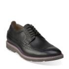 Clarks Gambeson Dress In Black Leather