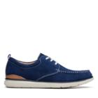 Clarks Edgewood Mix - Blue Suede - Mens 9