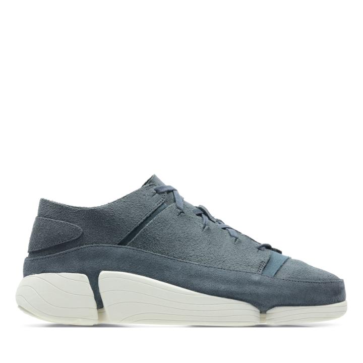 Clarks Trigenic Evo - Denim Blue Suede - Mens 8