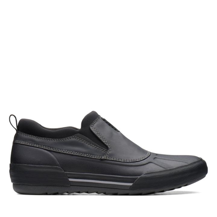 Clarks Bowman Free - Black Leather - Mens 12