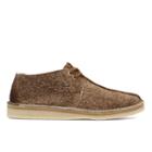 Clarks Desert Trek - Cola Hairy Suede - Mens 7.5