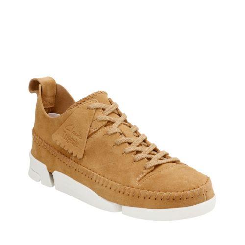 Clarks Trigenic Flex. In Camel Suede