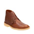 Clarks Desert Boot In Tan Tumbled Leather