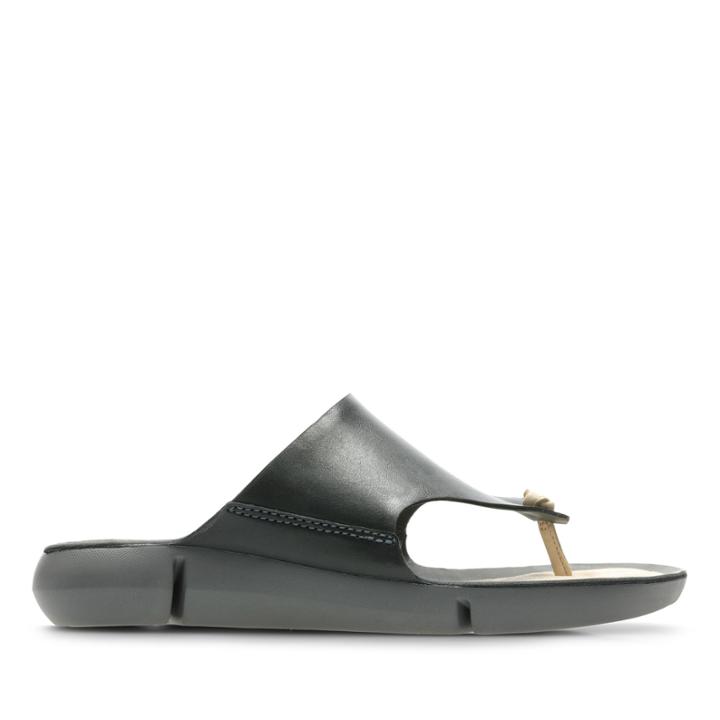 Clarks Tri Carmen - Black Leather - Womens 6