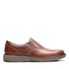 Clarks Cushox Step - Dark Tan Leather - Mens 8.5