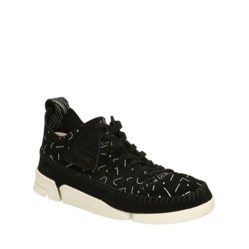 Clarks Trigenic Flex. In Black/white Graphic Print
