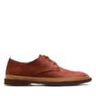 Clarks Trace Tailor - Brick Red - Mens 10.5