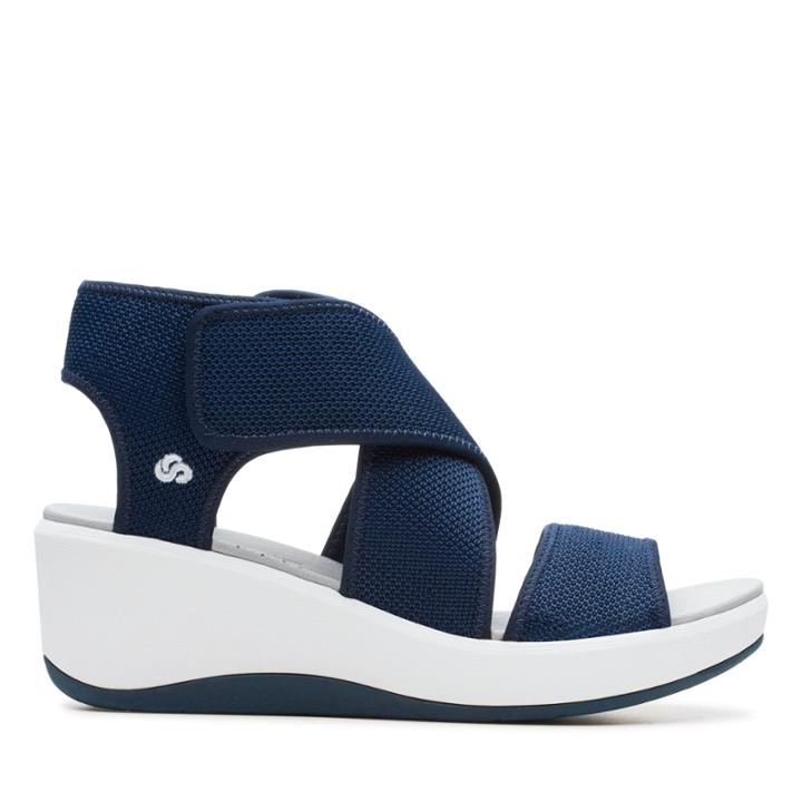 Clarks Step Cali Palm - Navy - Womens 8