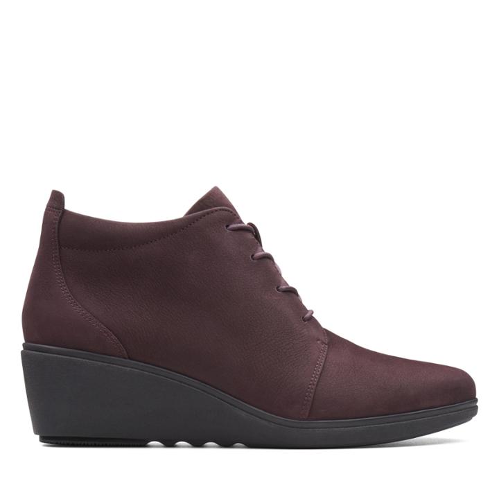 Clarks Un Tallara Eva - Aubergine - Womens 5
