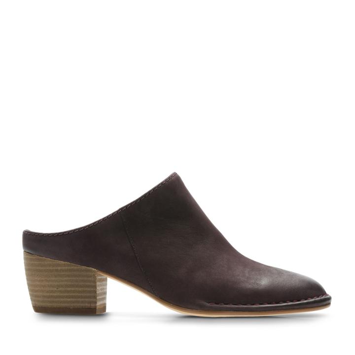 Clarks Spiced Isla - Aubergine - Womens 7.5