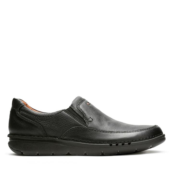 Clarks Unnature Easy - Black Leather - Mens 8