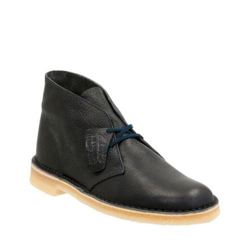 Originals Desert Boot In Navy Leather