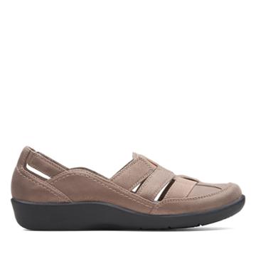 Clarks Sillian Stork - Pewter Synthetic - Womens 6