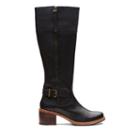Clarks Clarkdale Sona - Black Leather - Womens 9