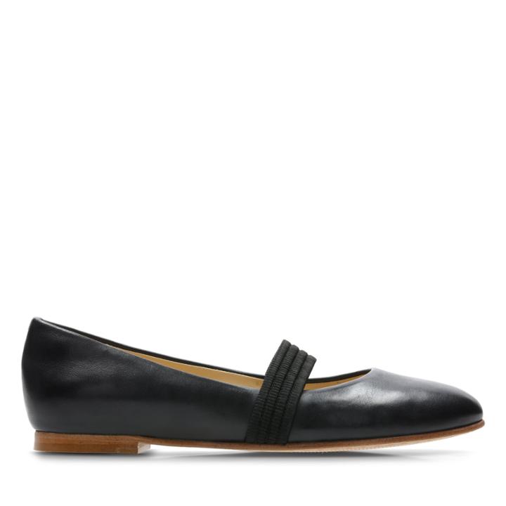 Clarks Grace Faye - Black Leather - Womens 10